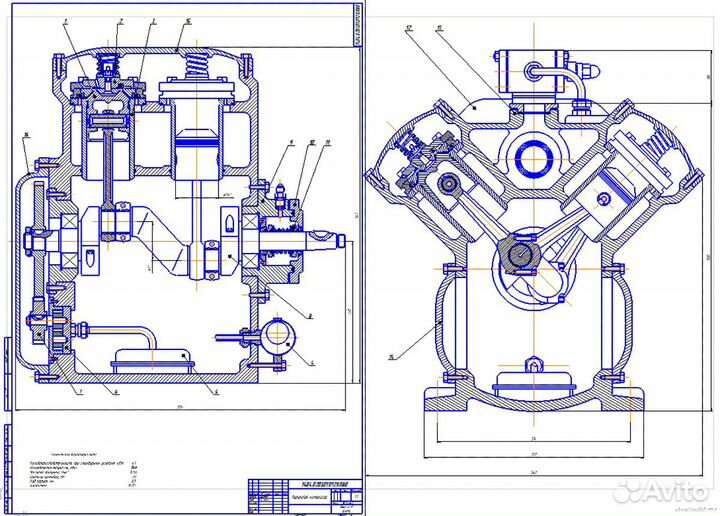 Чертежи, расчеты, 3D модели, Компас