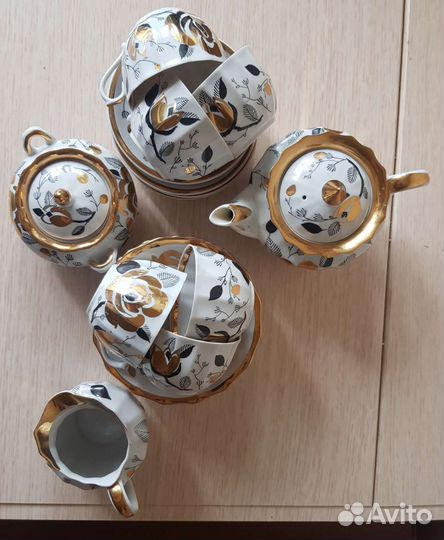 Чайный сервиз вербилки СССР