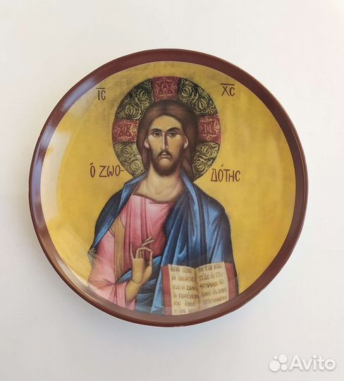 Тарелки 3 шт. декоративные на стену, икона