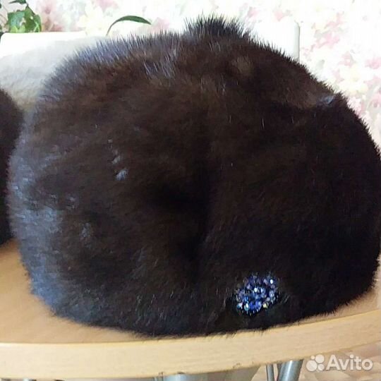 Шапка норковая женская