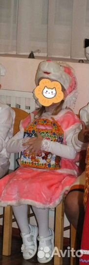 Костюм зайчика для девочки