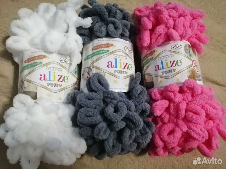 Пряжа ализе пуффи