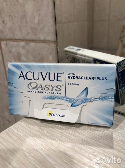 Линзы acuvue oasys