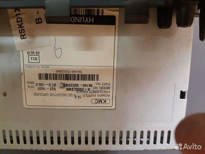 Штатная магнитола Kia Sportage 3