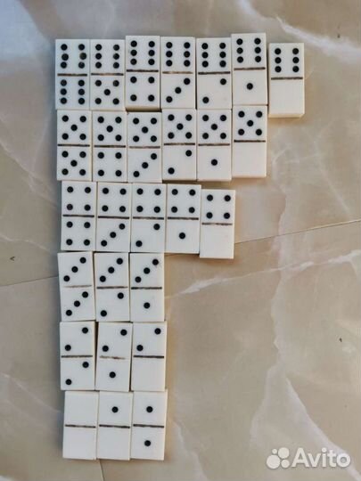 Шашки СССР Карболит домино