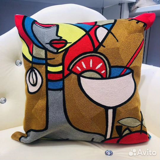 Наволочка гобелен декоративная
