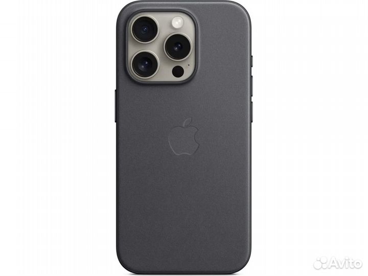 Клип-кейс iPhone 15 Pro FineWoven Case MagSafe Сер