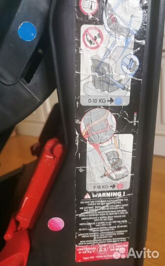 Детское автокресло от 0 до 18кг