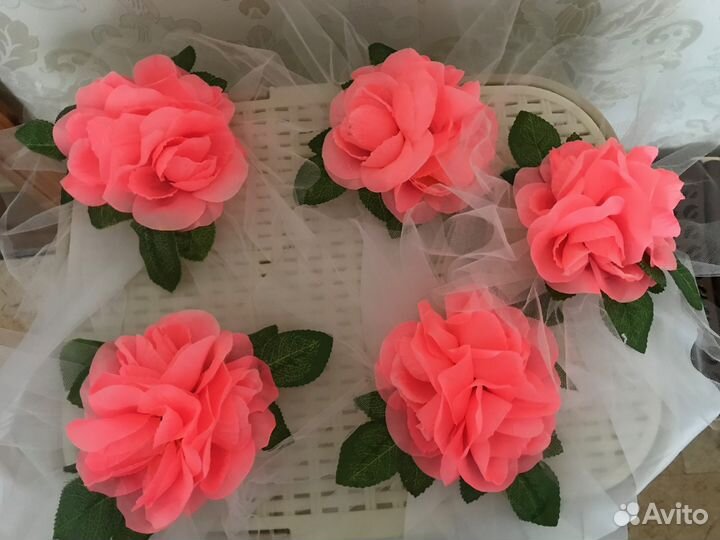 Свадебные украшения на автомобиль