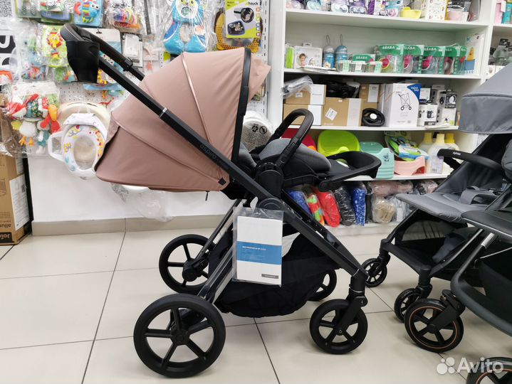 Коляска 2 в 1 Espiro Miloo 08, Pink love story