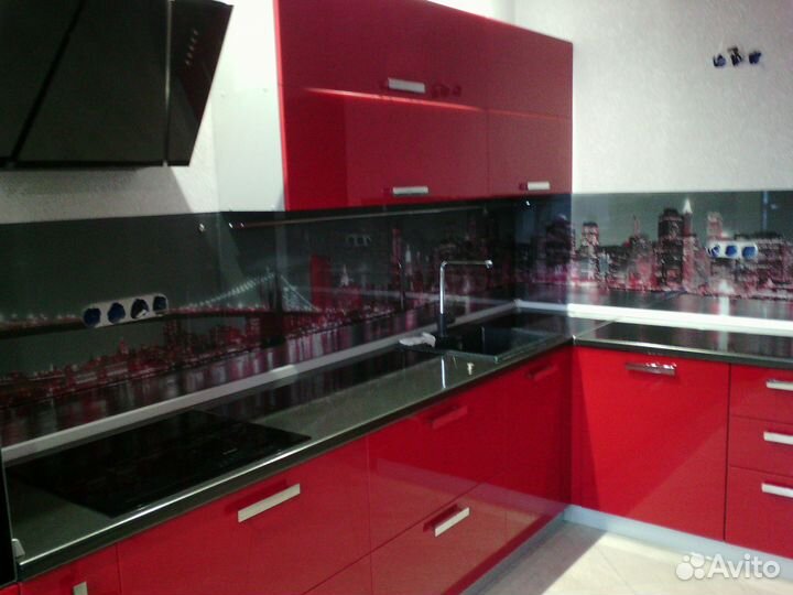 Замена столешницы и фасадов на кухне