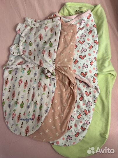 Пеленка-кокон на липучках и на молнии