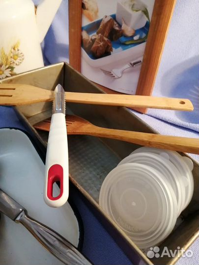 Посуда, кухонная утварь для дома, дачи (пакетом)