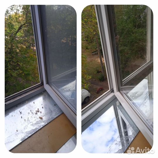 Клининг/Уборка квартир, домов, офисов/Мойка окон