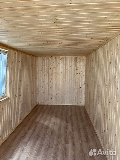 Бытовка новая Блок контейнер в вагонке бк - 1Б