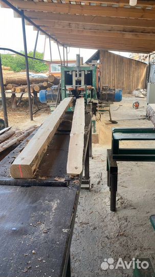 Станок для распиловки тонкомерных бревен Мамонт