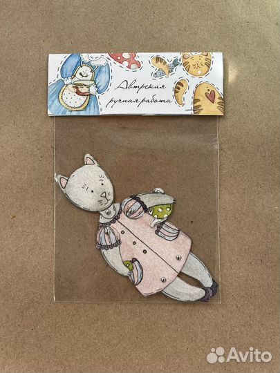 Шарнирная авторская бумажная игрушка