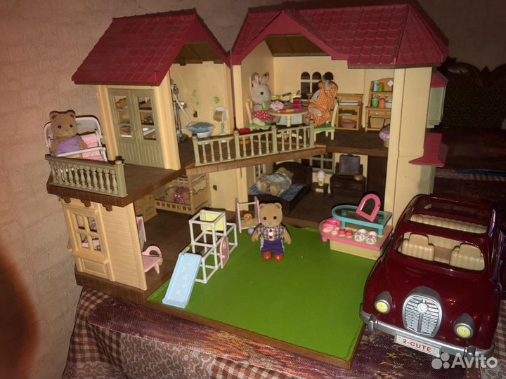 Sylvanian Families дом, машина и тд