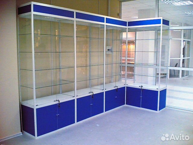 Витрины из профиля для магазина