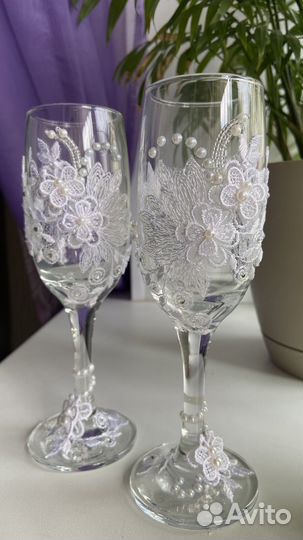 Свадебные фужеры (бокалы)