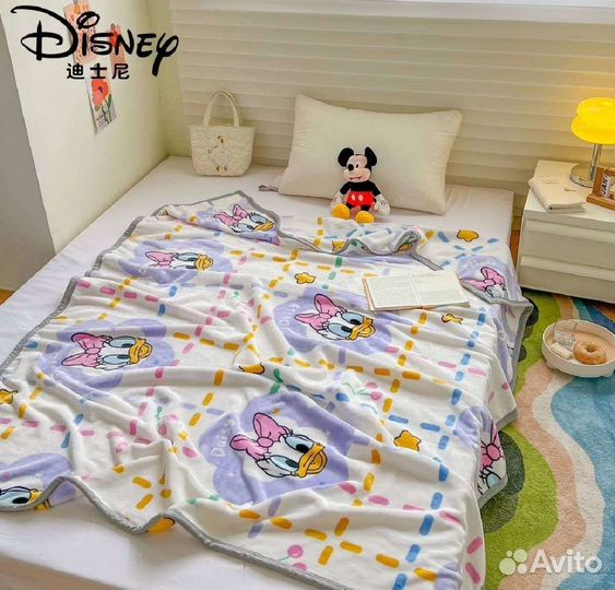 Плед детский новый Дисней