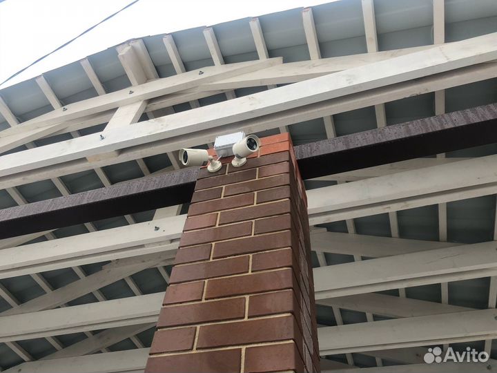 Установка камер Видеонаблюдения