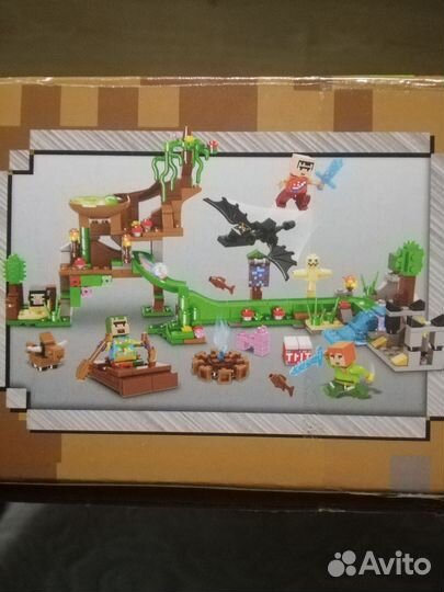 Конструктор lego майнкрафт 432детали