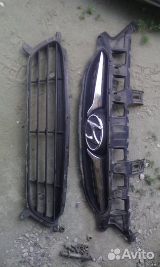 Солярис решетка радиатора