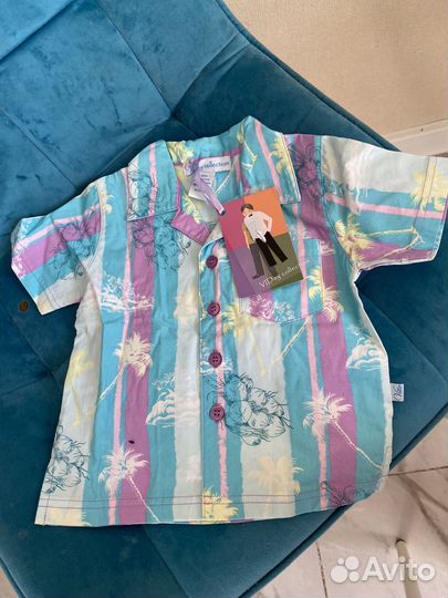 Рубашка новая д/м р 80-86