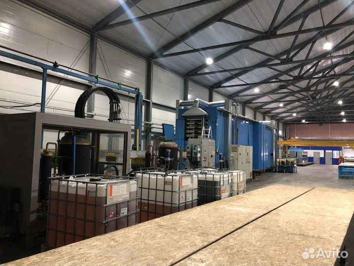 Линия для производства сэндвич панелей