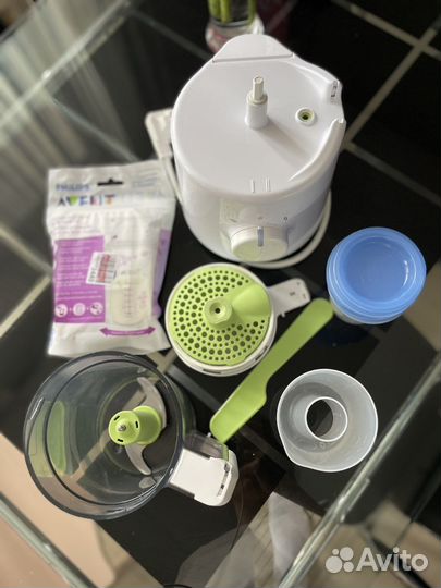 Пароварка блендер philips avent 2 в 1