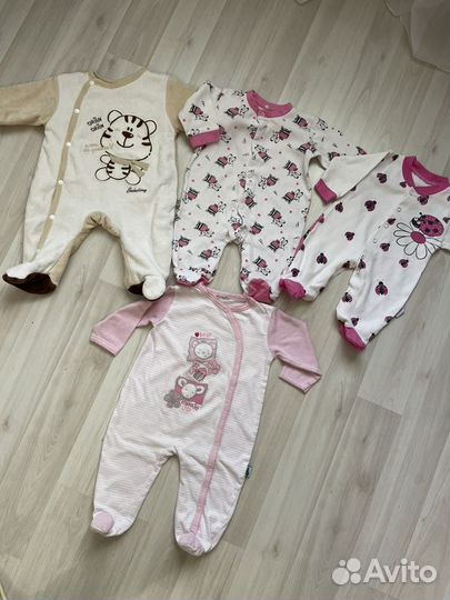 Детская одежда для новорожденных пакетом