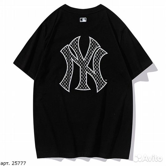 Футболка New York Yankees Чёрная