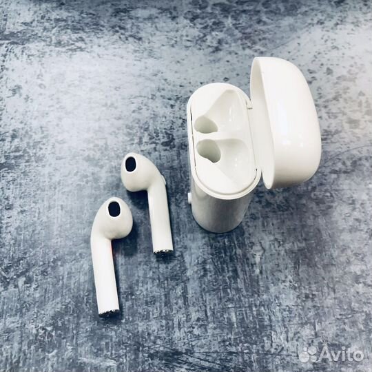 Беспроводные наушники i7 мини белые