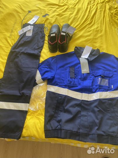 Костюм рабочий + рабочие ботинки