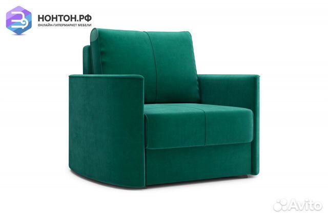 Кресло еврокнижка Колибри изумрудное