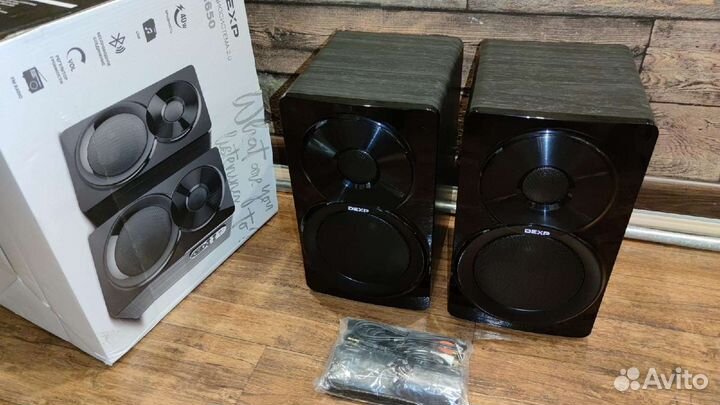 Саундбар 2.1 на 410Вт и колонки 2.0 на 40Вт