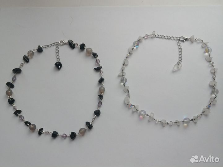 Парные ожерелья-браслеты