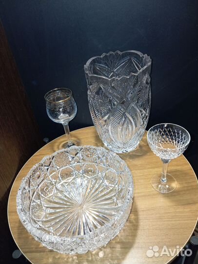 Хрусталь СССР разные предметы