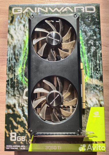 Видеокарта rtx 3060 ti 8gb