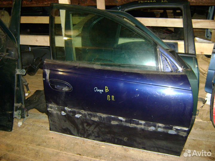 Дверь передняя правая Опель Омега Б выбор цвета