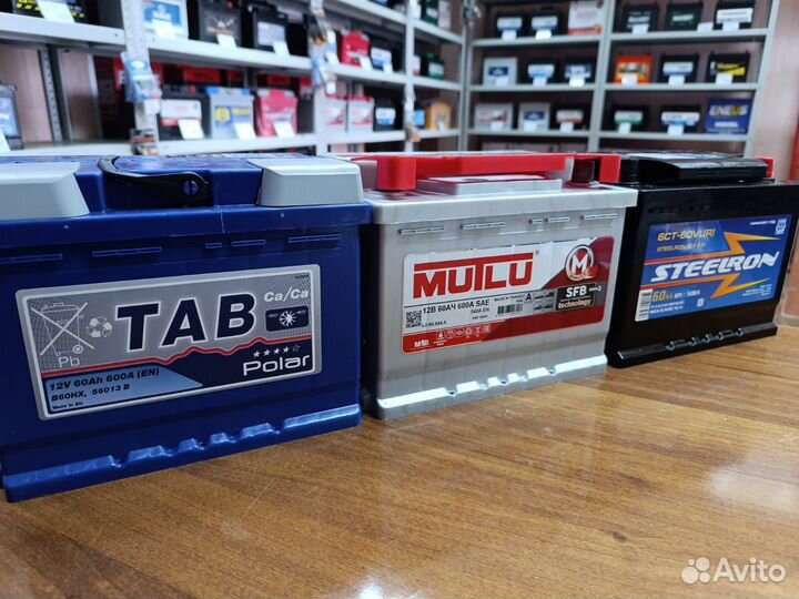 Аккумуляторы 2024 года производства Подбор Доставк