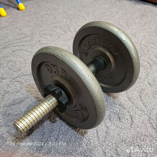 Гантеля 10 кг