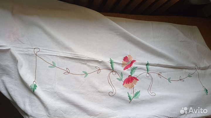 Рушники, лен, подзоры, скатерти