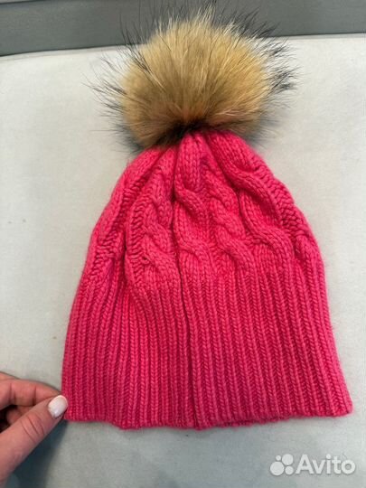 Шапка Love Moschino розовая