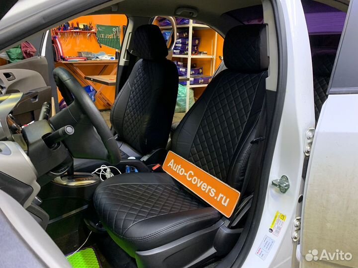 Чехлы Автопилот на Шевроле Авео Т300