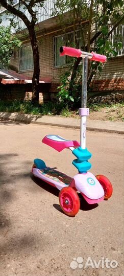 Самокат беговел 2 в 1 Capella