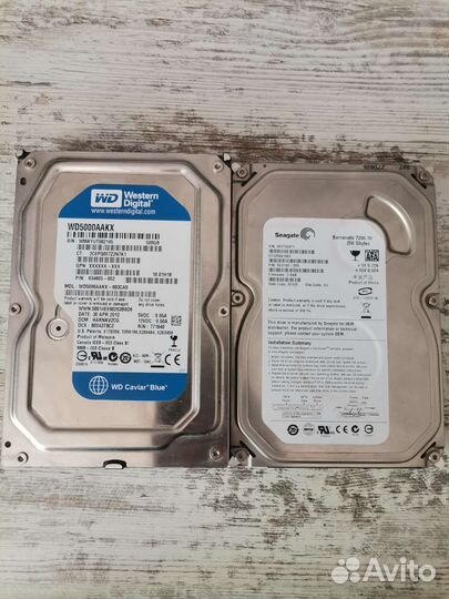 Жесткий диск WD blue 500гб