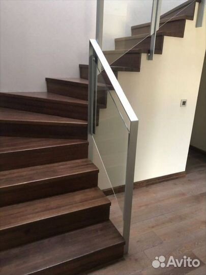 Ограждения из стекла