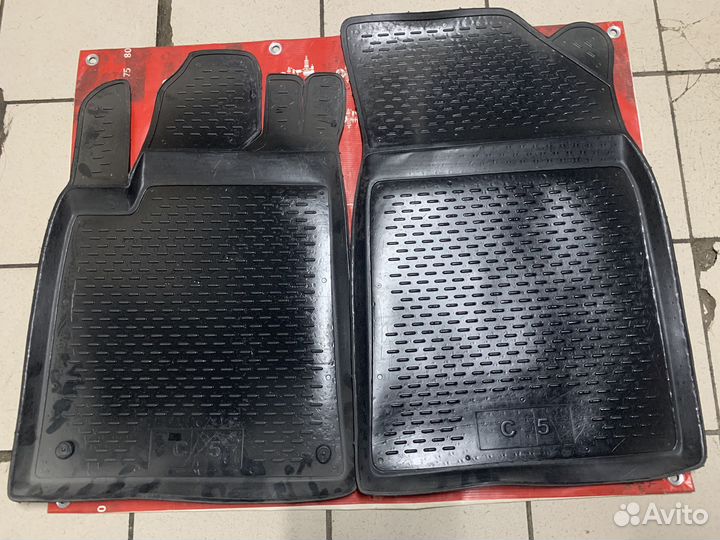 Citroen C5 Коврики салона резиновые
